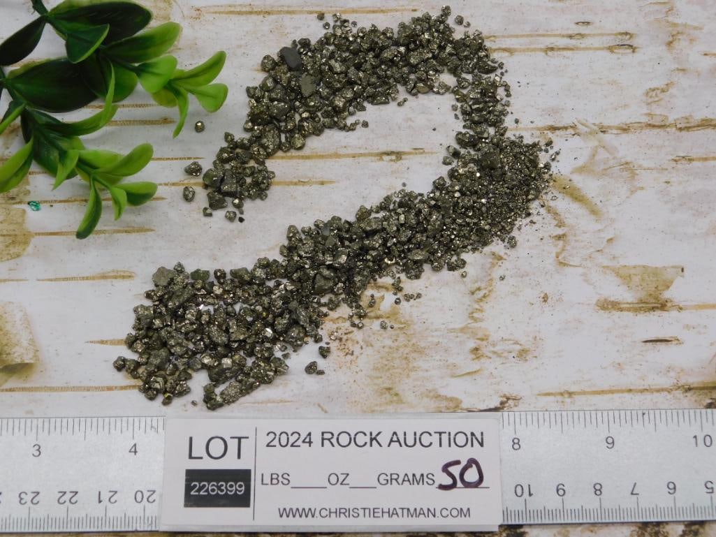 PYRITE ROCK STONE LAPIDARY SPECIMEN - 3