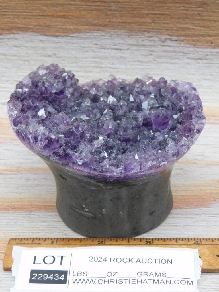 AMETHYST ROCK STONE LAPIDARY SPECIMEN - 2