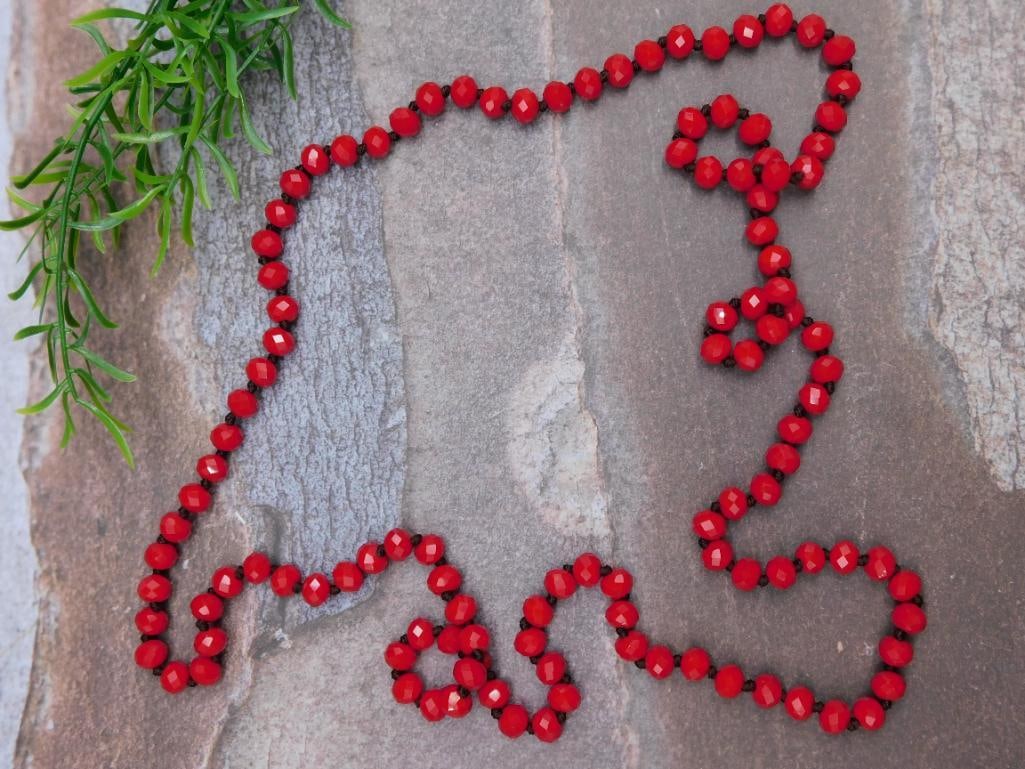 SPARKLE BEAD NECKLACE: SPARKLE BEAD NECKLACE