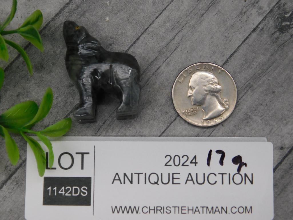 STONE WOLF ROCK STONE LAPIDARY SPECIMEN - 2