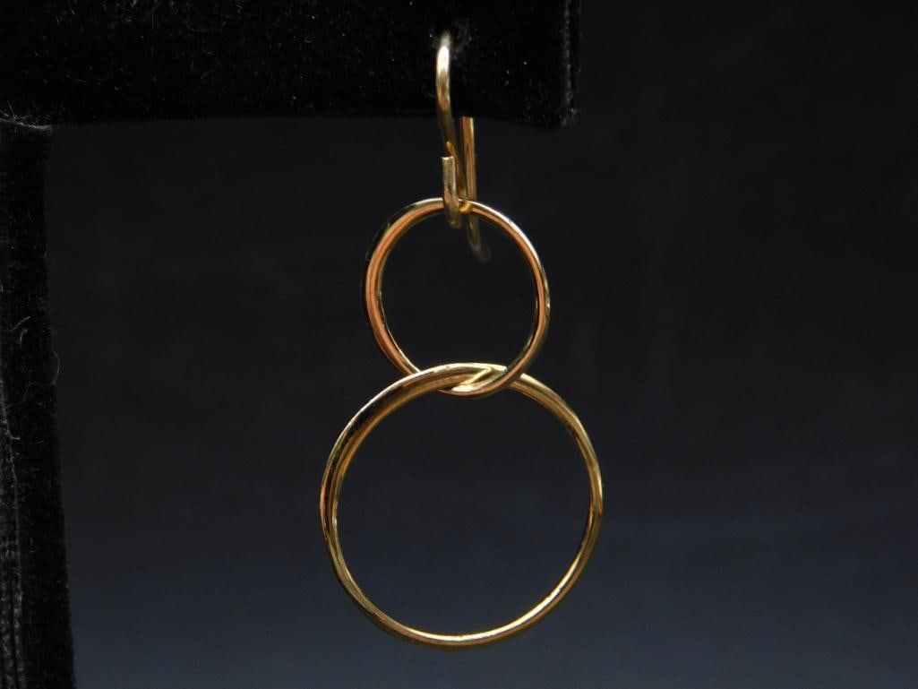 DOUBLE CIRCLE EARRINGS - 2
