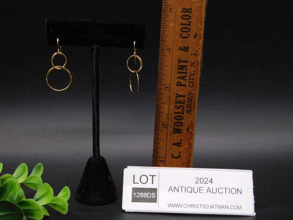 DOUBLE CIRCLE EARRINGS - 2