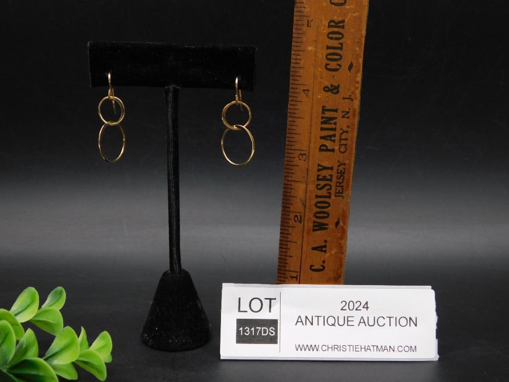 DOUBLE CIRCLE EARRINGS - 2