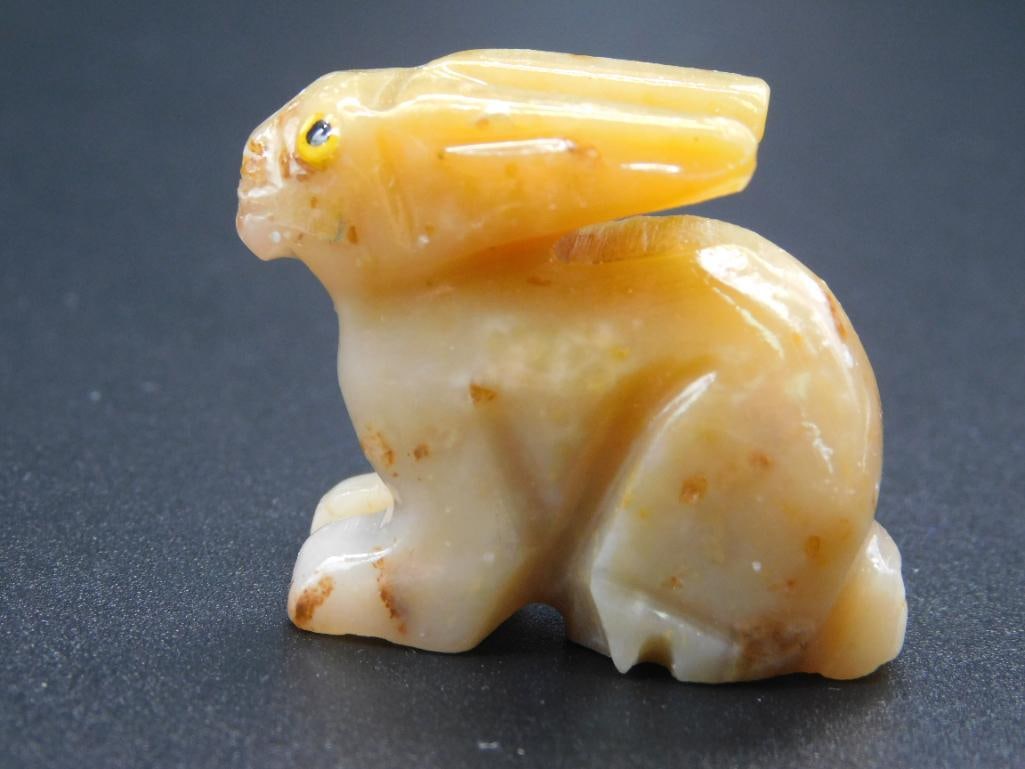 STONE HARE ROCK STONE LAPIDARY SPECIMEN: STONE HARE ROCK STONE LAPIDARY SPECIMEN