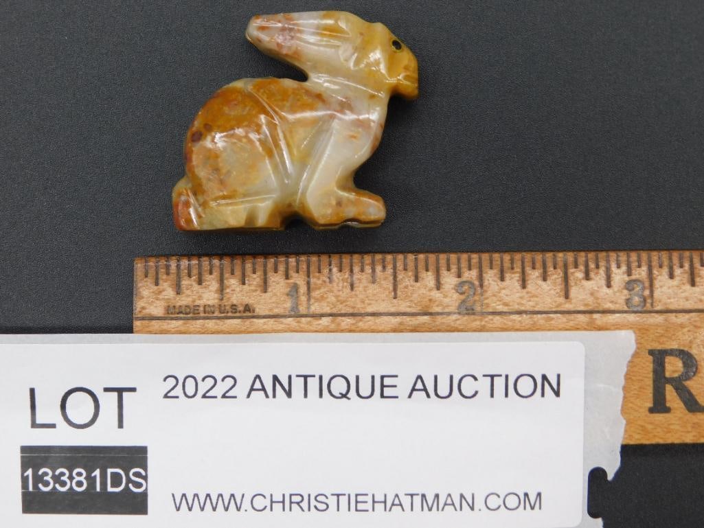 STONE HARE ROCK STONE LAPIDARY SPECIMEN - 2