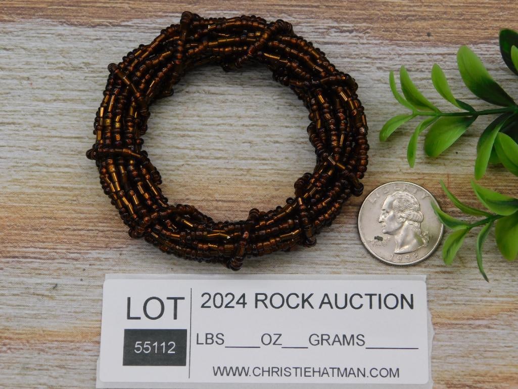 BEADED NAPKIN RING - 3