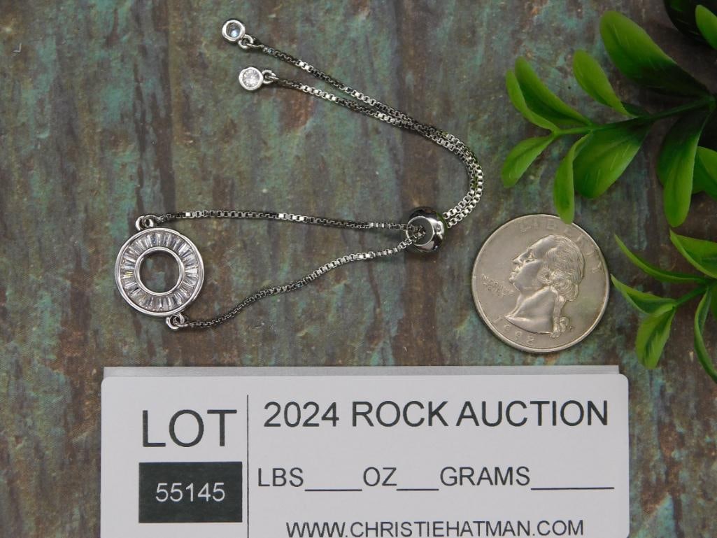 ADJUSTABLE BRACELET ROCK STONE LAPIDARY SPECIMEN - 3