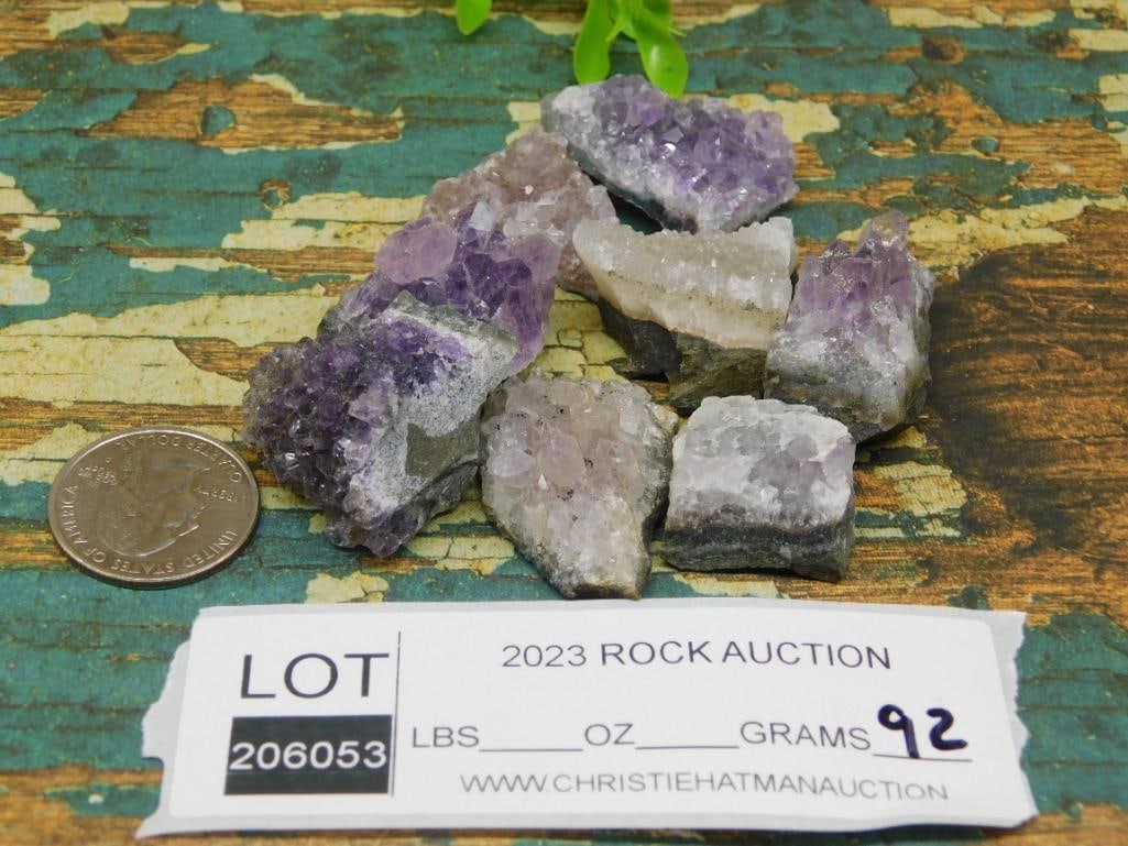 AMETHYST ROCK STONE LAPIDARY SPECIMEN - 2