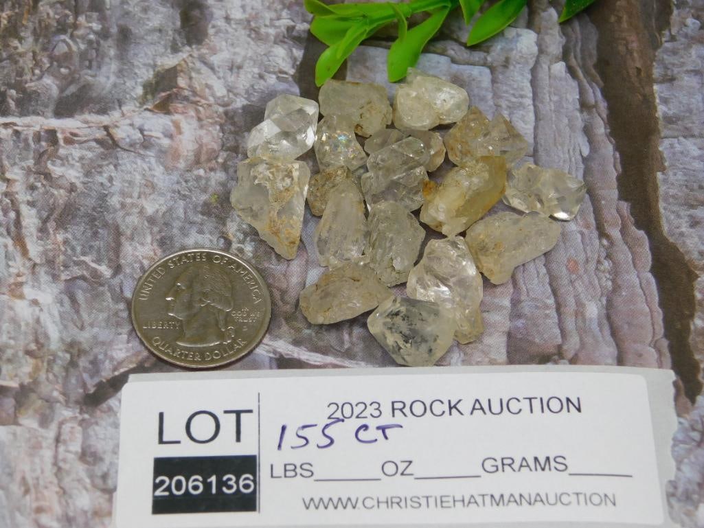 HERKIMER DIAMOND ROCK STONE LAPIDARY SPECIMEN - 2