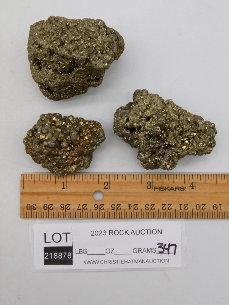 PYRITE ROCK STONE LAPIDARY SPECIMEN - 2