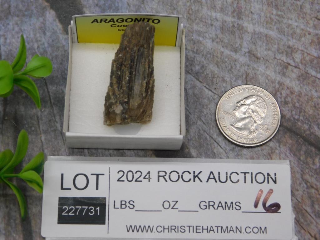 ARAGONITE ROCK STONE LAPIDARY SPECIMEN - 3