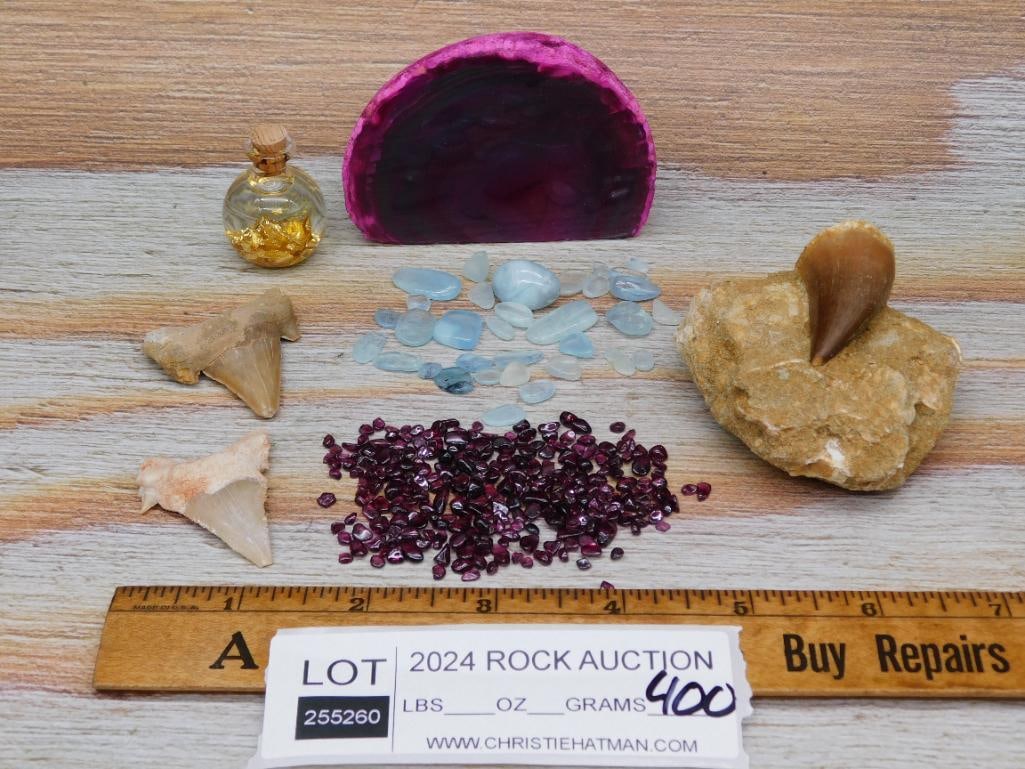 MIXED LOT ROCK STONE LAPIDARY SPECIMEN - 2