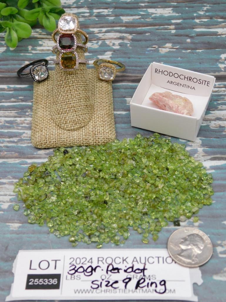 RAW EMERALD ROCK STONE LAPIDARY SPECIMEN - 2