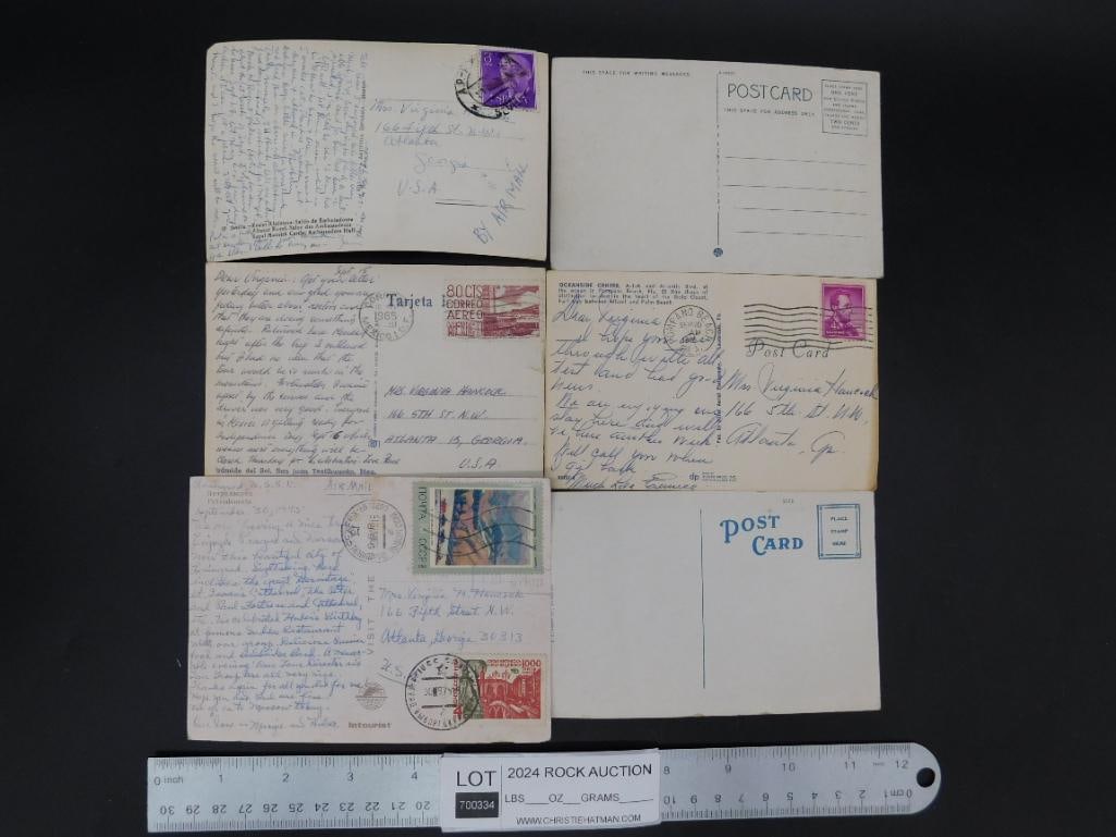 VINTAGE POST CARDS ANTIQUE EPHEMERA - 4