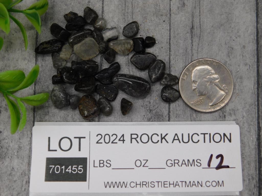 STONE CHIPS ROCK STONE LAPIDARY SPECIMEN - 3