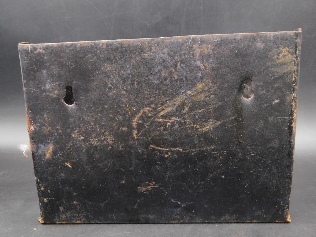 VINTAGE METAL PINEAPPLE CONTAINER - 2