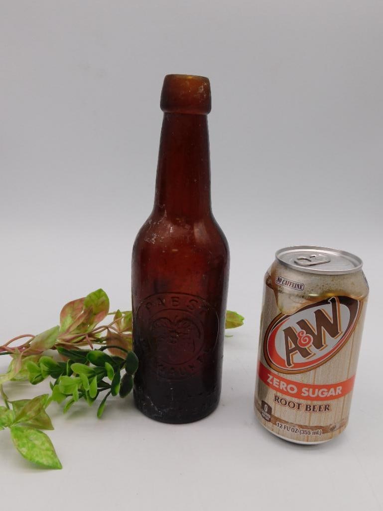 PABST BROWN BOTTLE VINTAGE ANTIQUE: PABST BROWN BOTTLE VINTAGE ANTIQUE