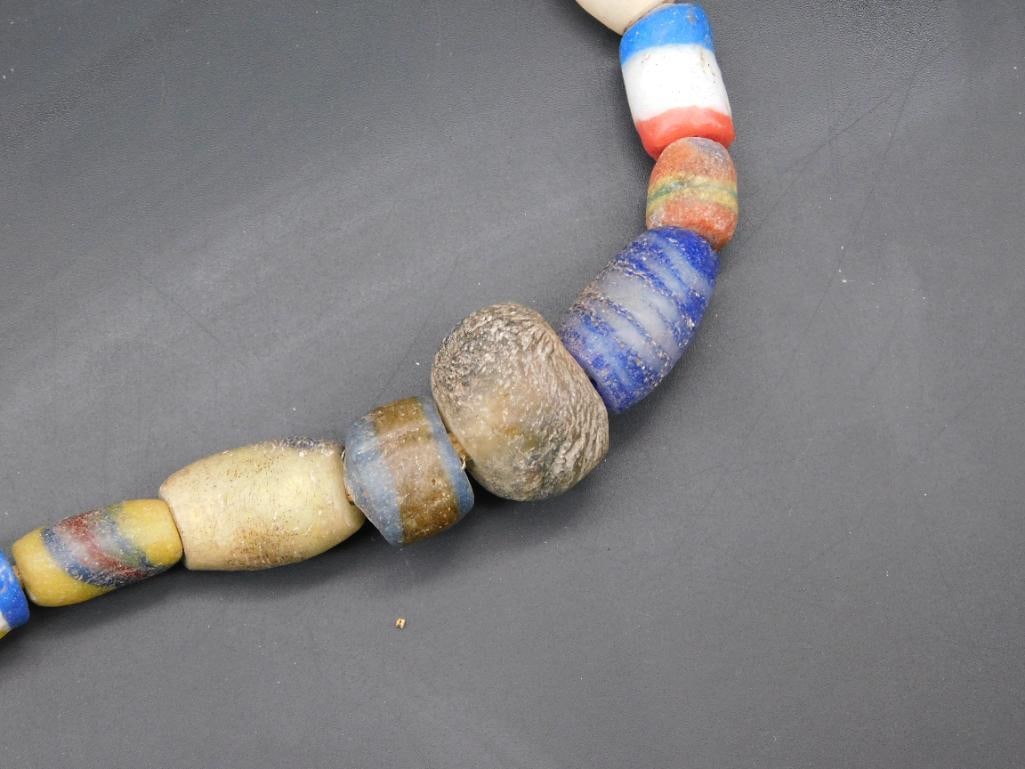 Multicolored Strand of Beads Necklace - 2