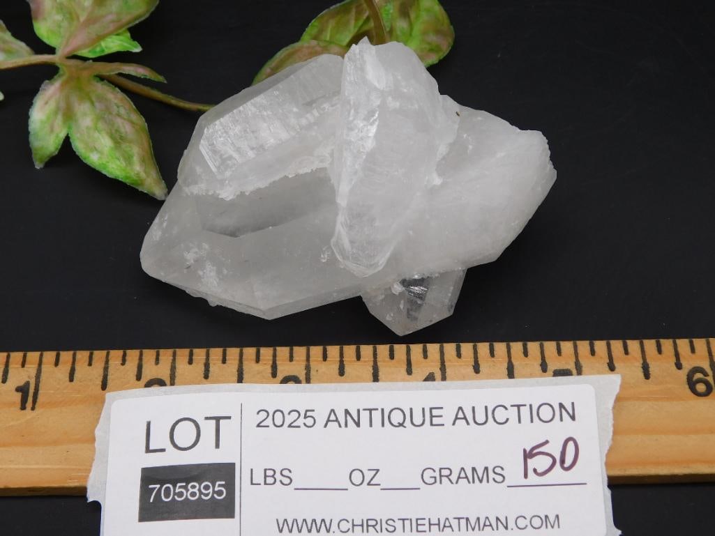 Raw Quartz Crystal Specimen for Auction - 2