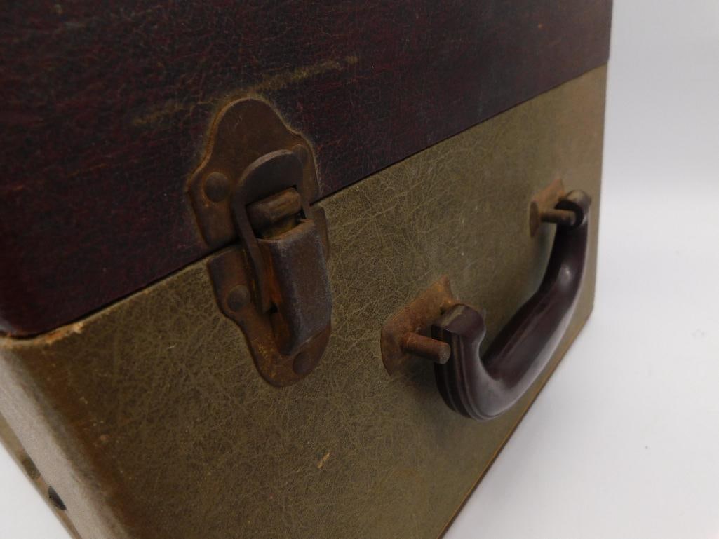 Vintage Portable Record Player in Case - 5