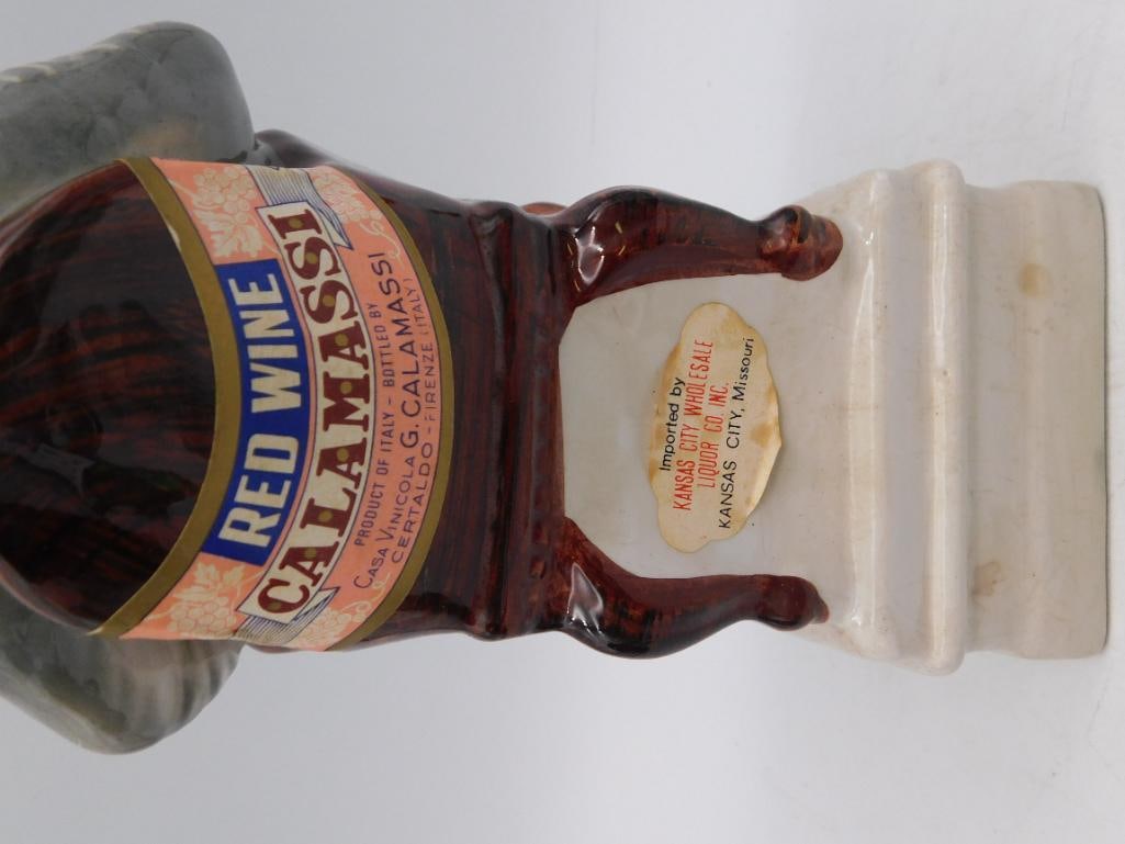 Italian Ceramic Elephant Decanter ? Made in Italy: Italian Ceramic Elephant Decanter ? Made in Italy