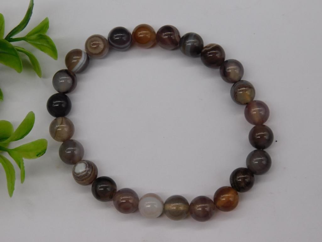 STONE STRETCH BRACELET ROCK STONE LAPIDARY SPECIMEN: STONE STRETCH BRACELET ROCK STONE LAPIDARY SPECIMEN