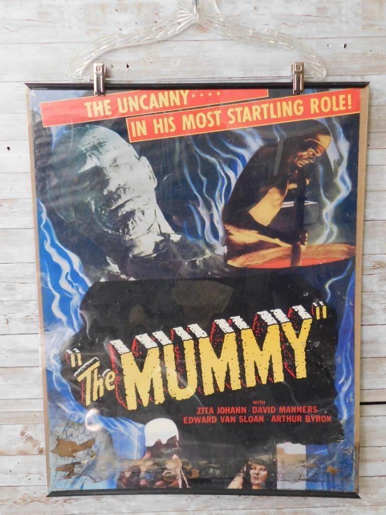 VINTAGE THE MUMMY POSTER FROM HAMMER HORROR FILM: VINTAGE THE MUMMY POSTER FROM HAMMER HORROR FILM