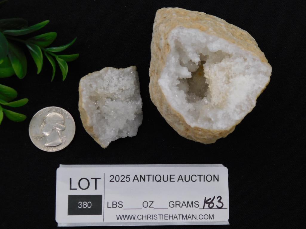 GEODE ROCK STONE LAPIDARY SPECIMEN - 2