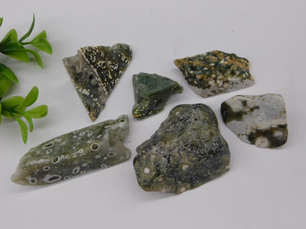 OCEAN JASPER ROCK STONE LAPIDARY SPECIMEN: OCEAN JASPER ROCK STONE LAPIDARY SPECIMEN