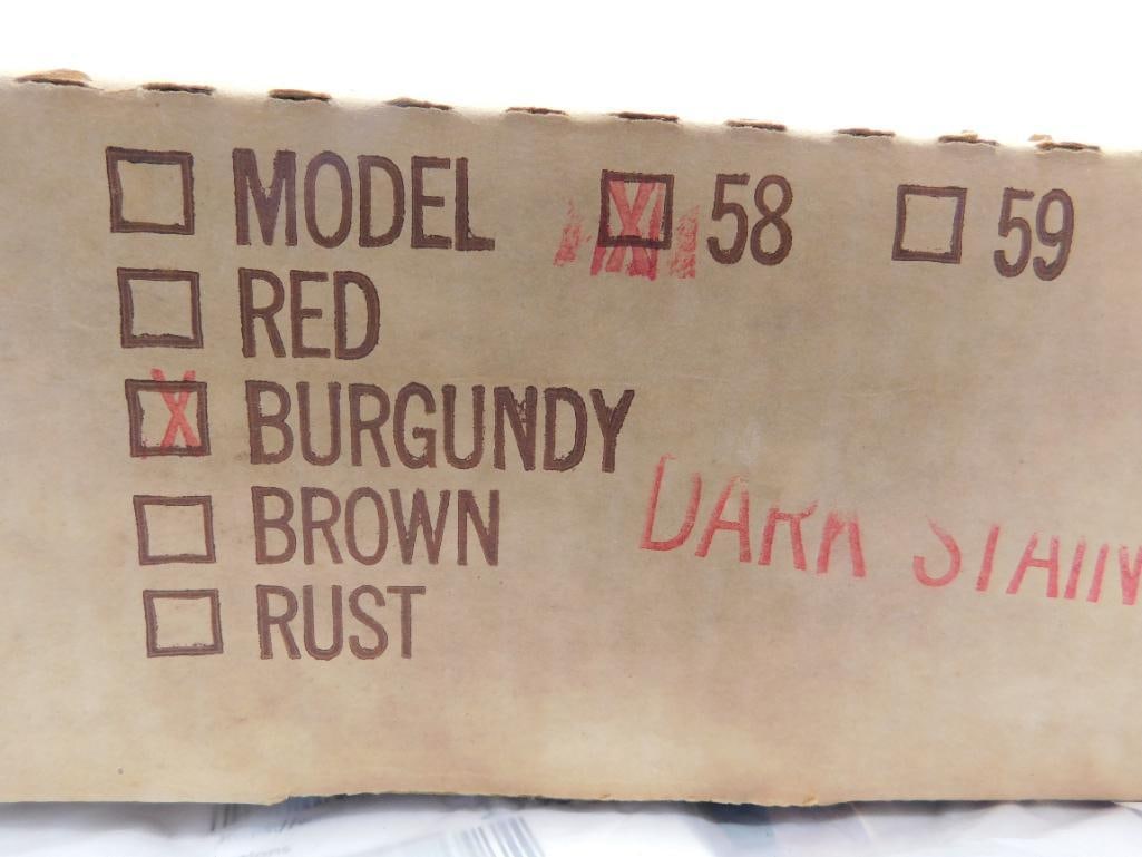 DEER ANTLERS MOUNTING KIT BURGUNDY - 4