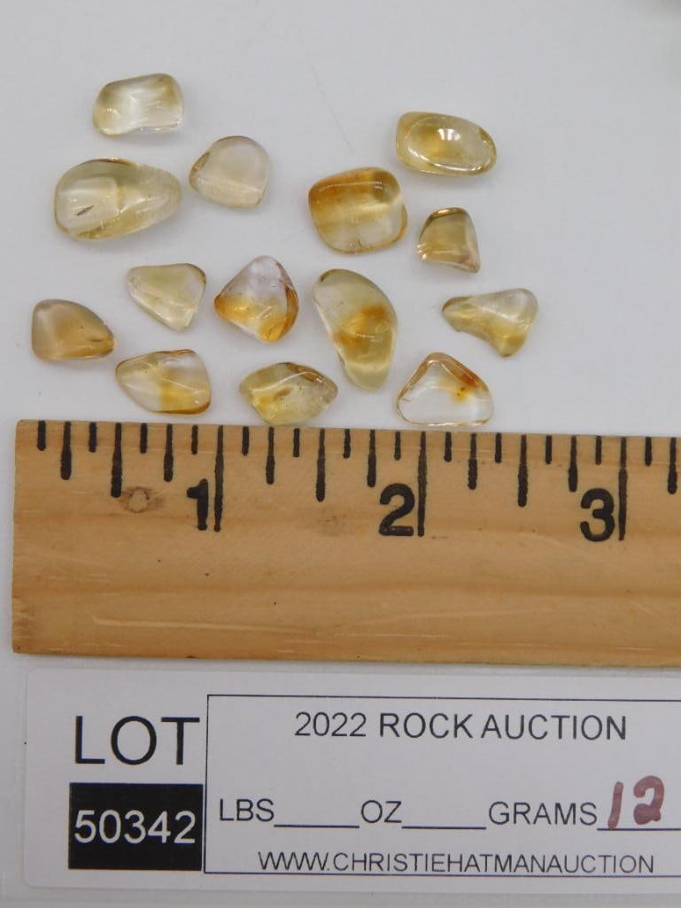 CITRINE ROCK STONE LAPIDARY SPECIMEN - 2