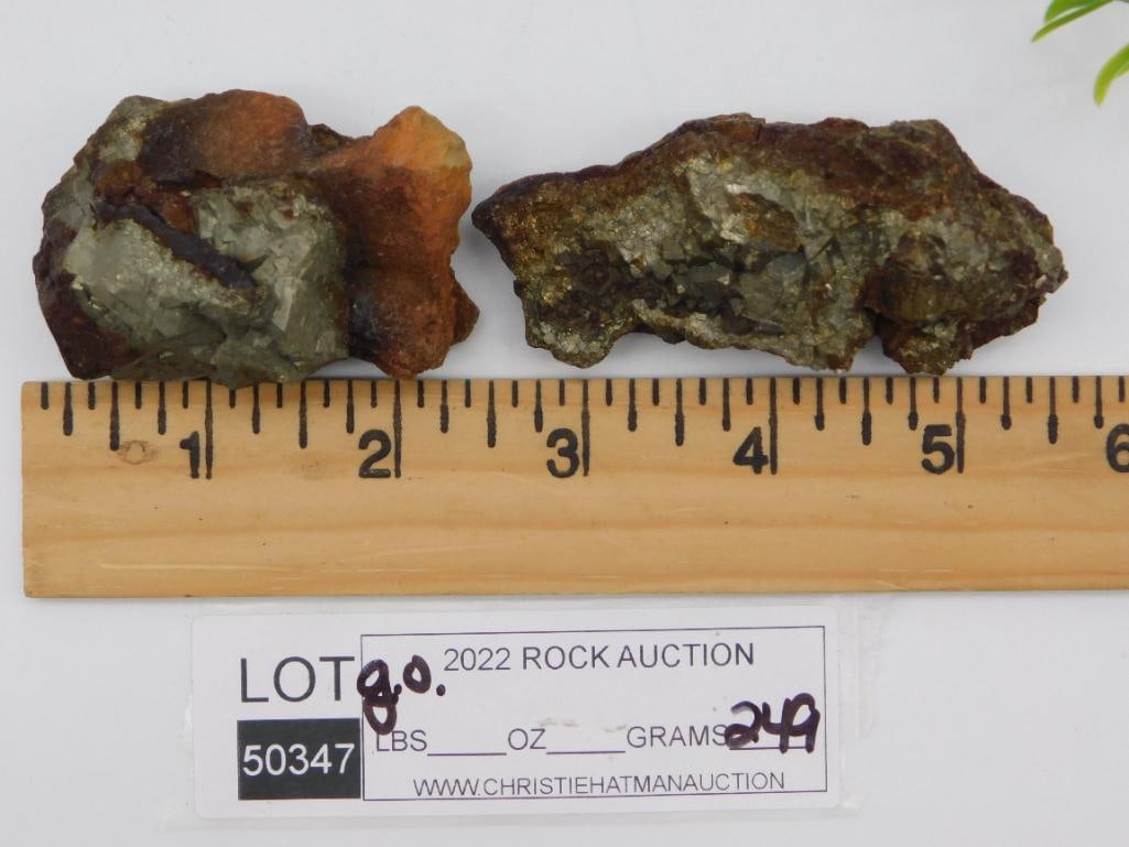 PYRITE ROCK STONE LAPIDARY SPECIMEN - 2