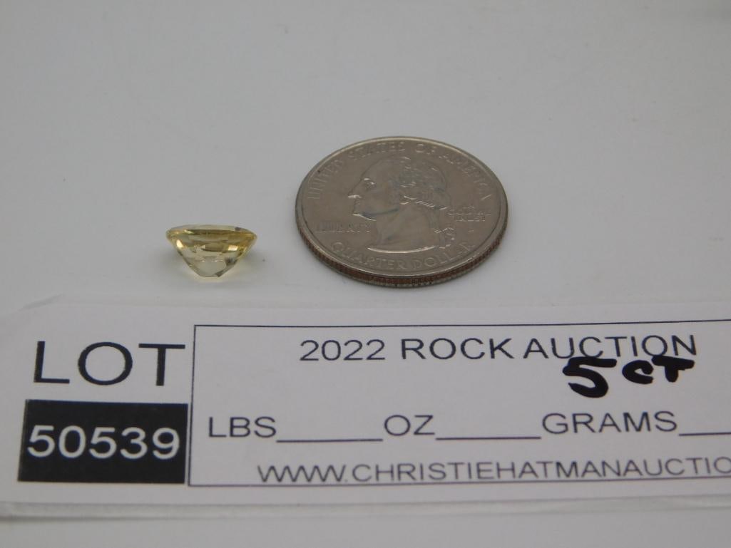 CITRINE ROCK STONE LAPIDARY SPECIMEN - 2