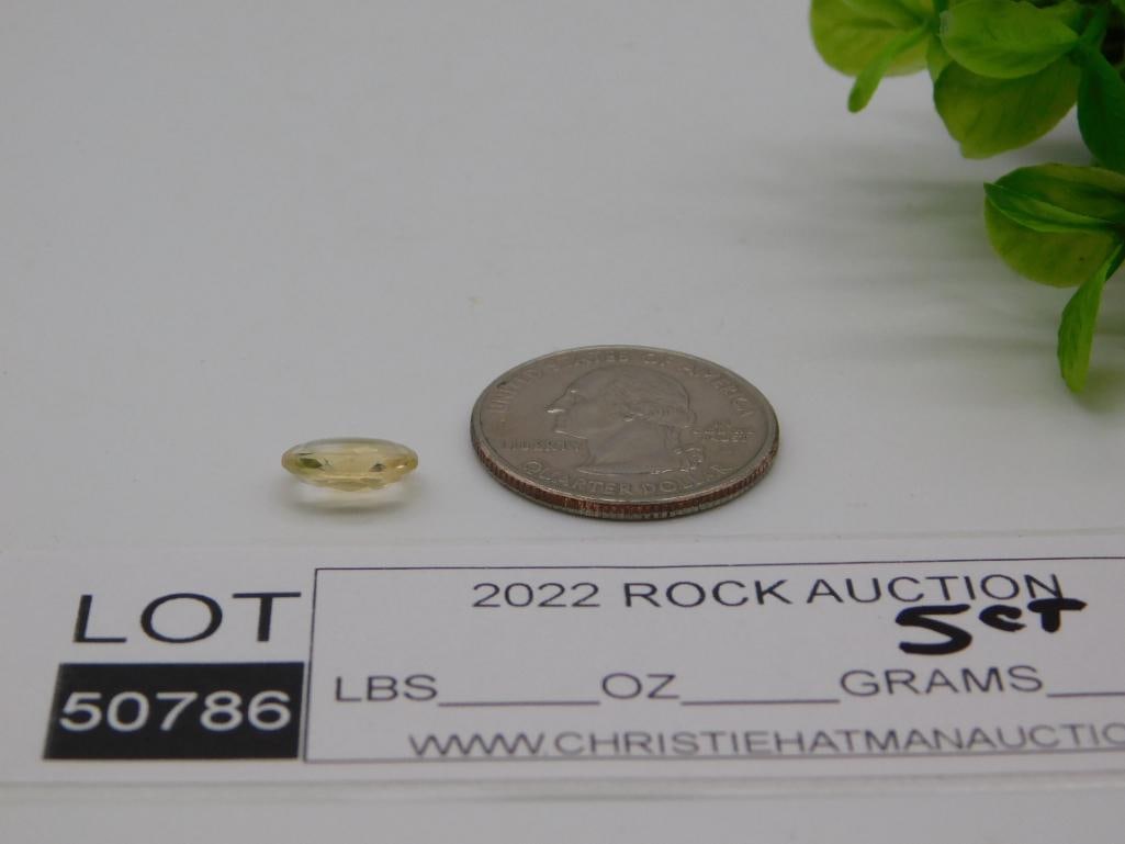 CITRINE ROCK STONE LAPIDARY SPECIMEN - 2