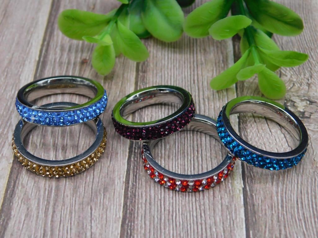 STONE RINGS ROCK STONE LAPIDARY SPECIMEN: STONE RINGS ROCK STONE LAPIDARY SPECIMEN