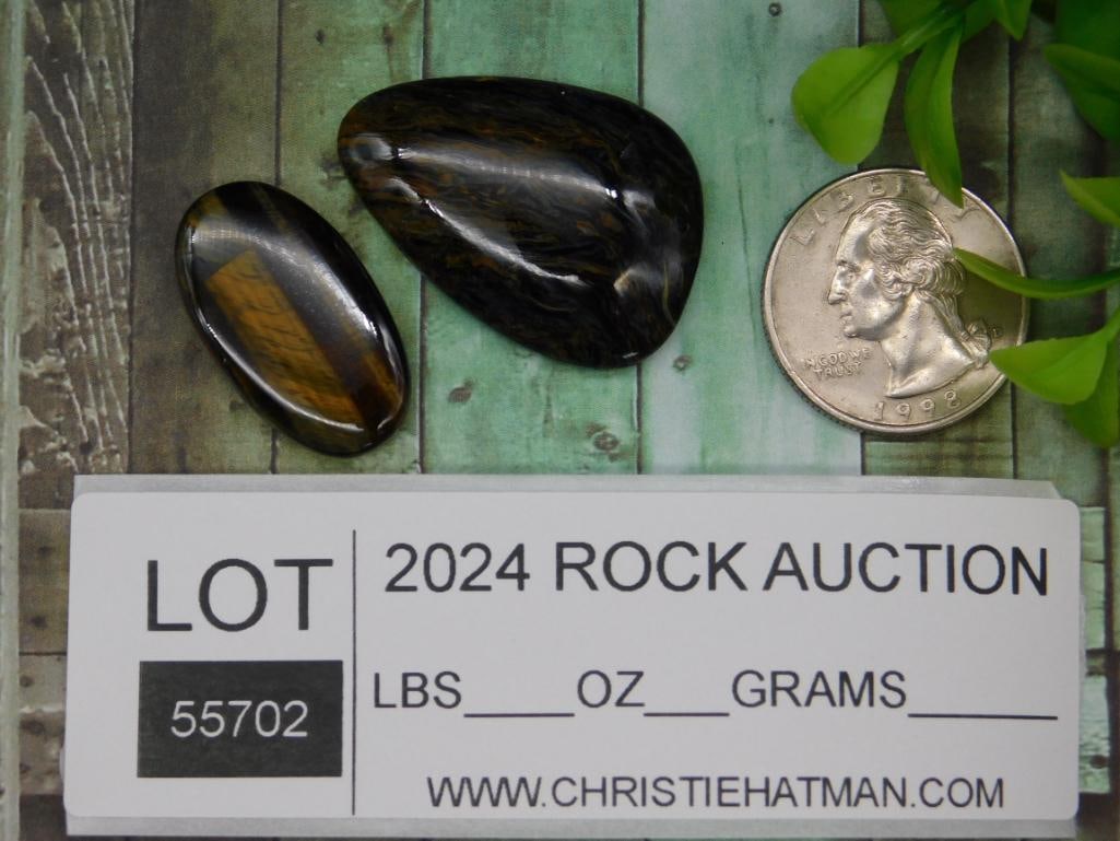 CABOCHONS ROCK STONE LAPIDARY SPECIMEN - 2