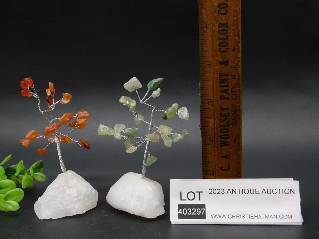 STONE TREES ROCK STONE LAPIDARY SPECIMEN - 2