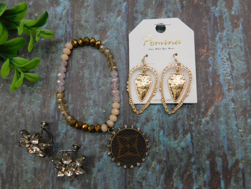 MIXED JEWELRY LOT VINTAGE ANTIQUE: MIXED JEWELRY LOT VINTAGE ANTIQUE