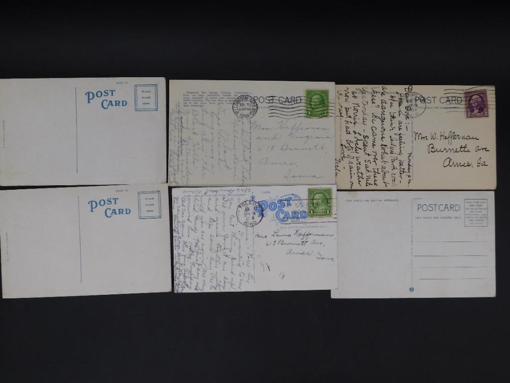 VINTAGE POST CARDS ANTIQUE EPHEMERA - 4