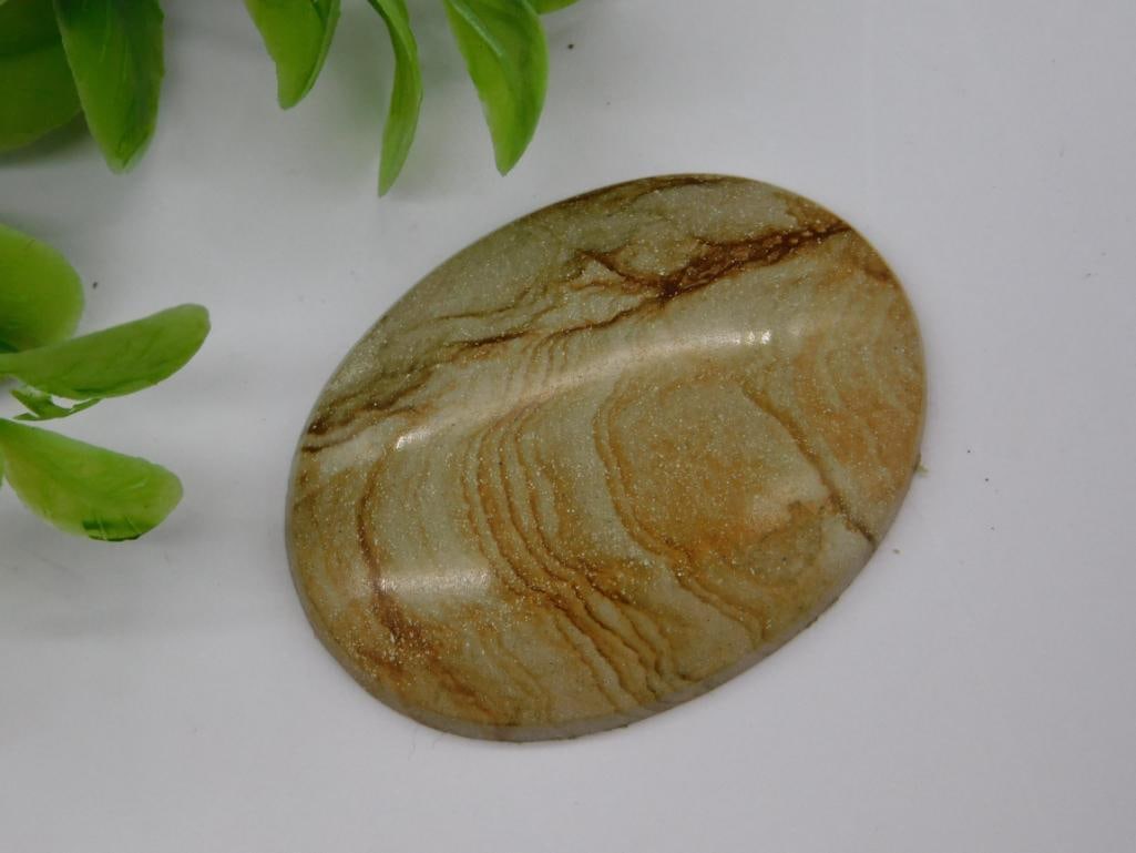JASPER CABOCHON ROCK STONE LAPIDARY SPECIMEN (1 of 2)