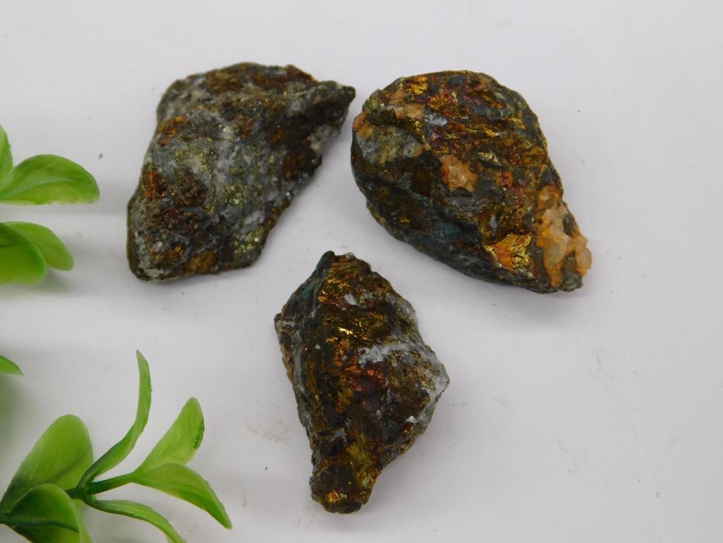 CHALCOPYRITE ROCK STONE LAPIDARY SPECIMEN: CHALCOPYRITE ROCK STONE LAPIDARY SPECIMEN