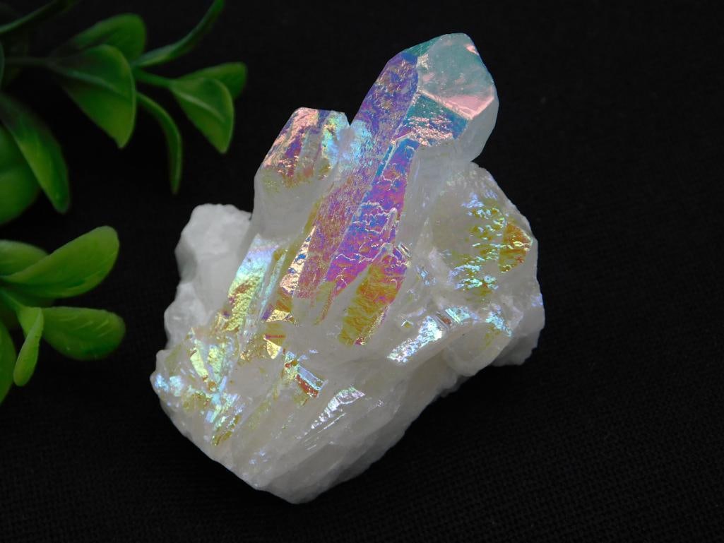 ANGEL AURA QUARTZ ROCK STONE LAPIDARY SPECIMEN: ANGEL AURA QUARTZ ROCK STONE LAPIDARY SPECIMEN