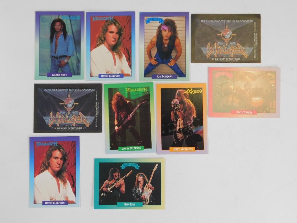 1990S ROCK BAND TRADING CARDS VINTAGE NOSTALGIA: 1990S ROCK BAND TRADING CARDS VINTAGE NOSTALGIA