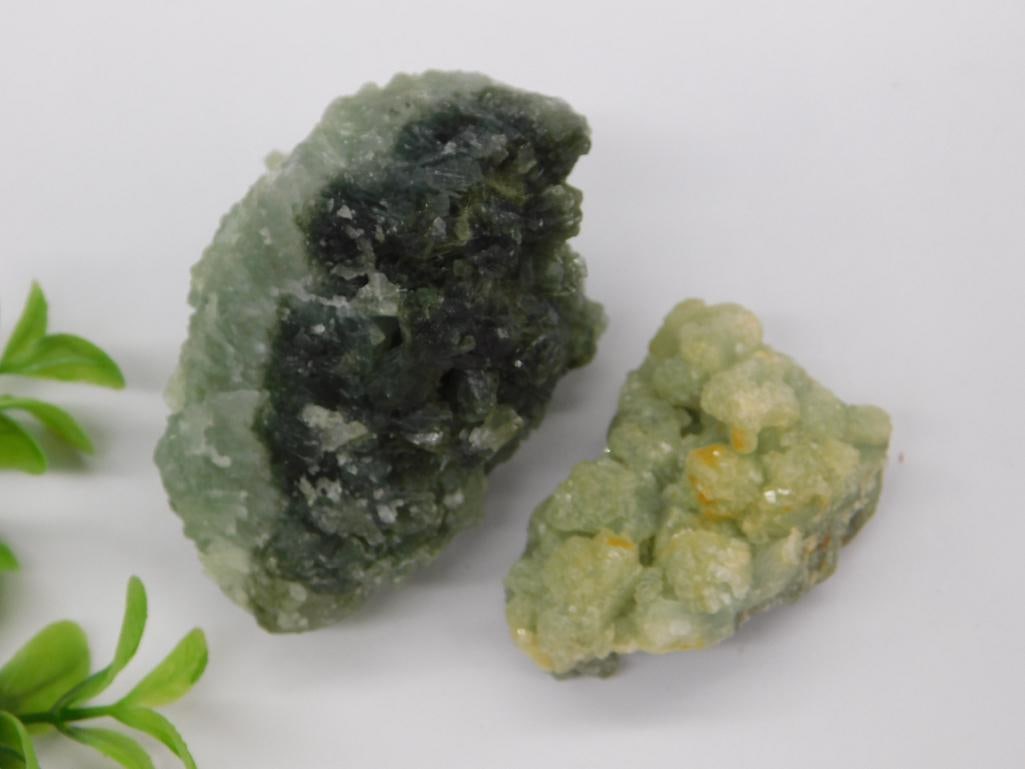 PREHNITE ROCK STONE LAPIDARY SPECIMEN: PREHNITE ROCK STONE LAPIDARY SPECIMEN