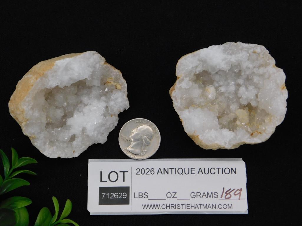 GEODE ROCK STONE LAPIDARY SPECIMEN - 2