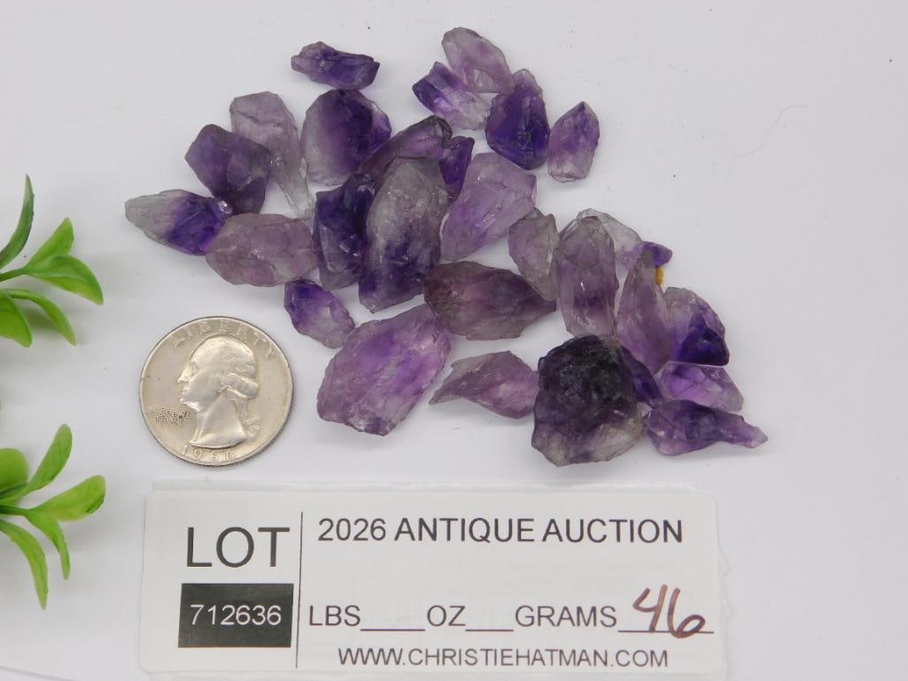 AMETHYST ROCK STONE LAPIDARY SPECIMEN - 2