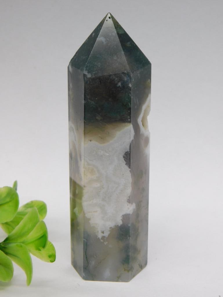 AGATE TOWER ROCK STONE LAPIDARY SPECIMEN: AGATE TOWER ROCK STONE LAPIDARY SPECIMEN