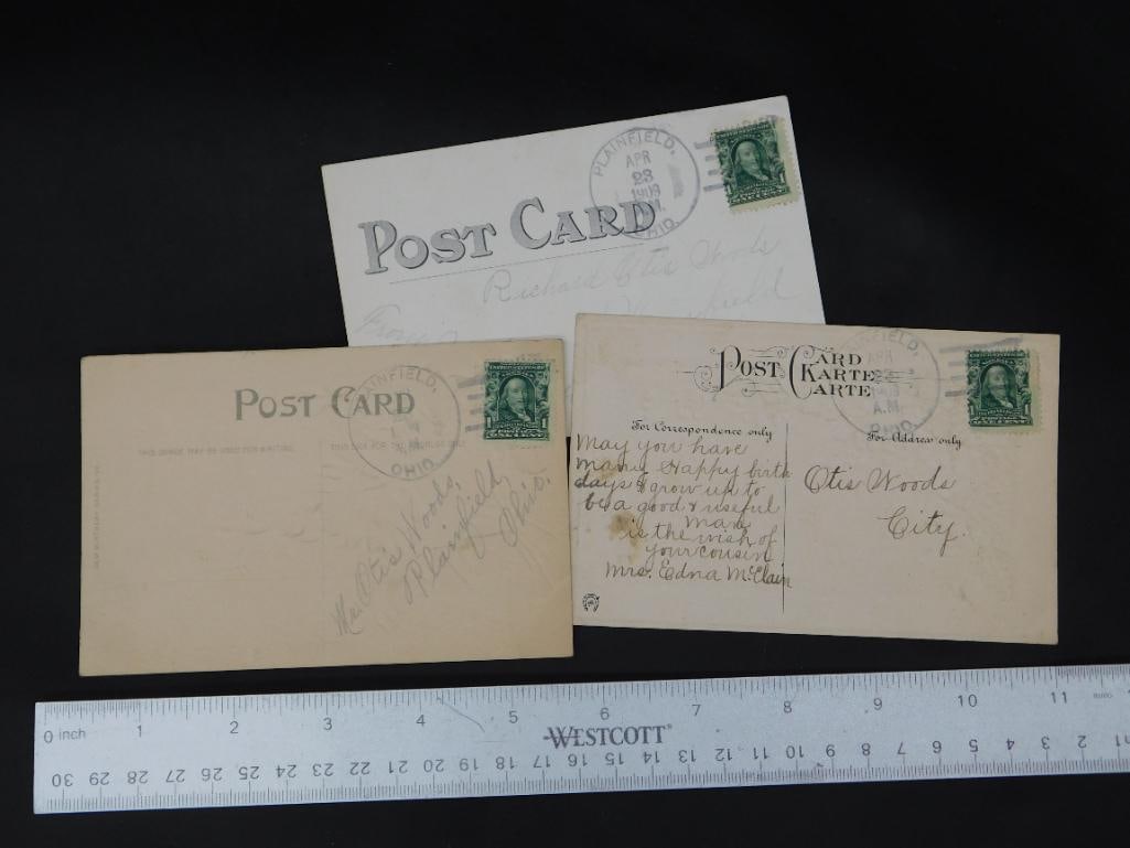 VINTAGE POSTCARDS ANTIQUE EPHEMERA - 2