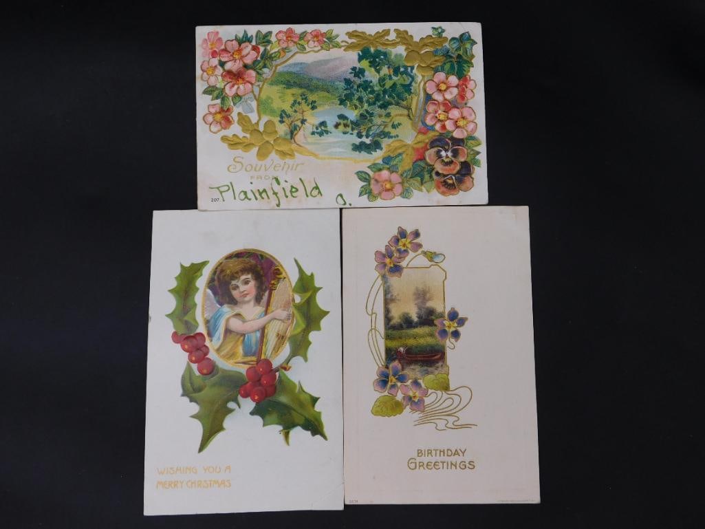 VINTAGE POSTCARDS ANTIQUE EPHEMERA - 2