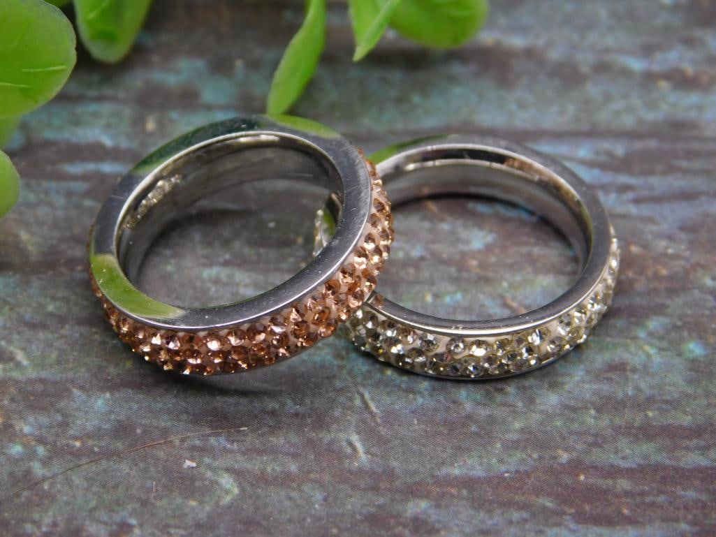 STONE RINGS ROCK STONE LAPIDARY SPECIMEN: STONE RINGS ROCK STONE LAPIDARY SPECIMEN